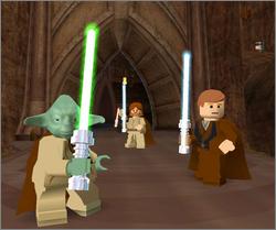 Pantallazo del juego online Lego Star Wars (GBA)