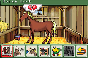 Pantallazo del juego online Let's Ride Sunshine Stables (GBA)