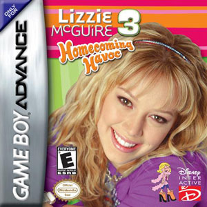 Carátula del juego Lizzie McGuire 3 Homecoming Havoc (GBA)