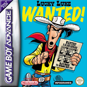 Carátula del juego Lucky Luke Wanted (GBA)