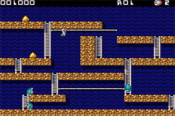 Pantallazo del juego online Lode Runner (GBA)