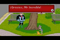 Pantallazo del juego online Los Increibles (GBA)