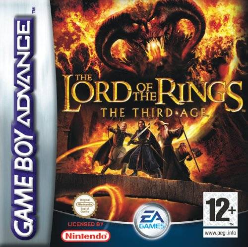 Carátula del juego The Lord of the Rings The Two Towers (GBA)