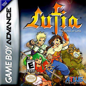 Carátula del juego Lufia The Ruins of Lore (GBA)