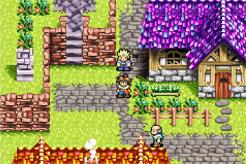 Pantallazo del juego online Lufia The Ruins of Lore (GBA)