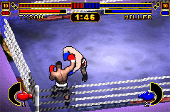 Pantallazo del juego online Mike Tyson Boxing (GBA)