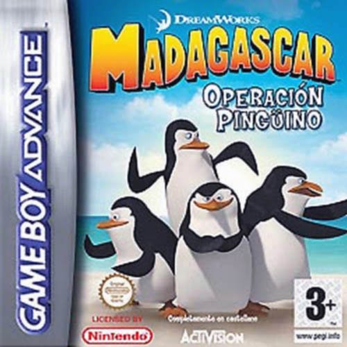Carátula del juego Madagascar Operation Pinguino (GBA)