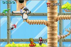 Pantallazo del juego online Madagascar Operation Pinguino (GBA)