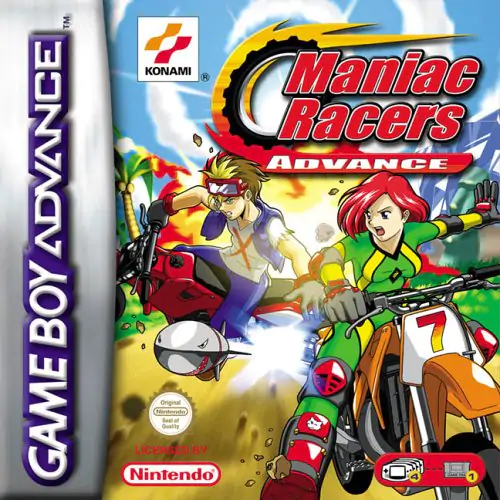 Portada de la descarga de Maniac Racer Advance