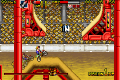 Pantallazo del juego online Maniac Racer Advance (GBA)