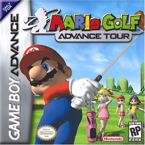 Carátula del juego Mario Golf Advance Tour (GBA)