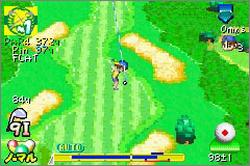 Pantallazo del juego online Mario Golf Advance Tour (GBA)