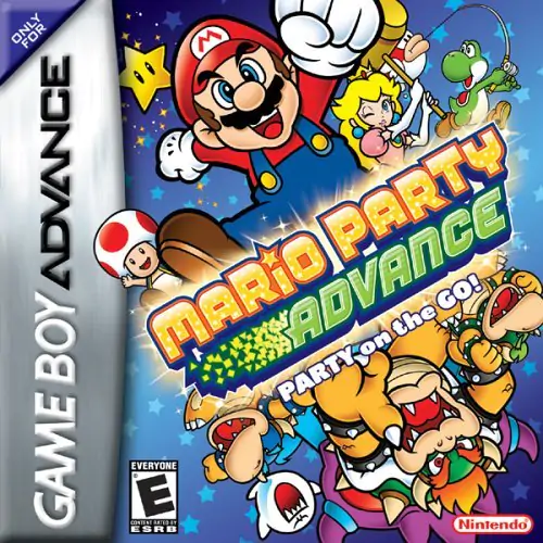 Portada de la descarga de Mario Party Advance