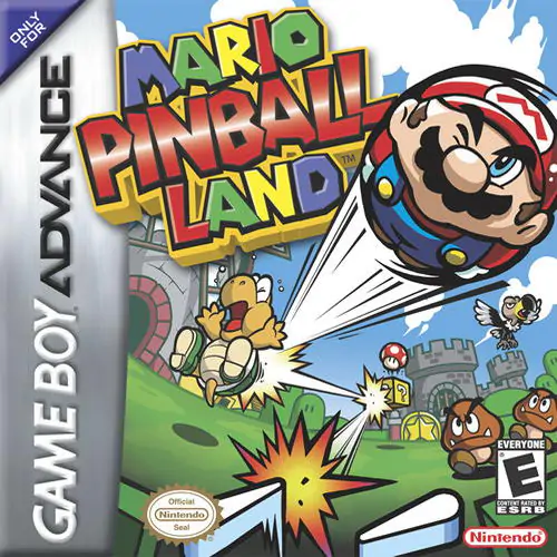 Portada de la descarga de Mario Pinball Land