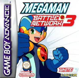 Portada de la descarga de Mega Man Battle Network 3 White