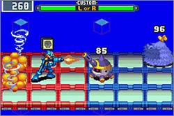 Pantallazo del juego online Mega Man Battle Network 3 Blue Version (GBA)