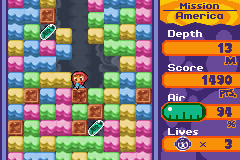 Pantallazo del juego online Mr Driller 2 (GBA)