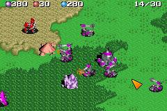 Pantallazo del juego online Mech Platoon (GBA)