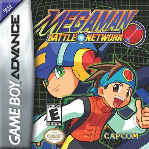 Portada de la descarga de Mega Man Battle Network