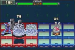 Pantallazo del juego online Mega Man Battle Network 2 (GBA)