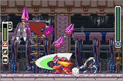 Pantallazo del juego online Mega Man Zero 3 (GBA)