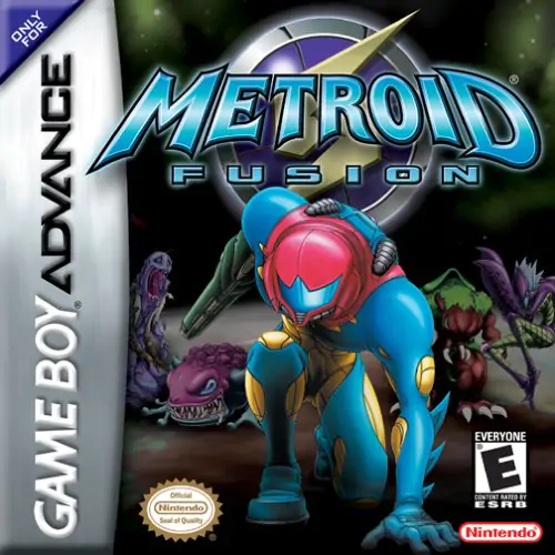 Portada de la descarga de Metroid Fusion