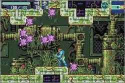 Pantallazo del juego online Metroid Fusion (GBA)