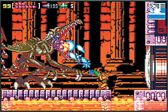 Pantallazo del juego online Metroid Zero Mission (GBA)