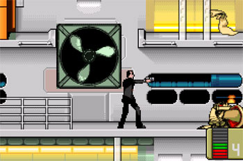 Pantallazo del juego online Men in Black The Series (GBA)