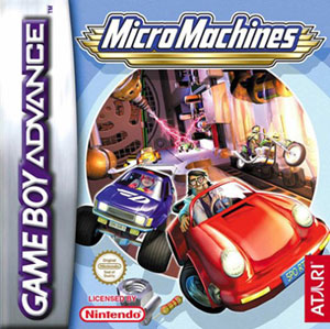 Carátula del juego Micro MAchines (GBA)