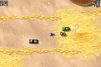 Pantallazo del juego online Micro MAchines (GBA)