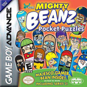 Carátula del juego Mighty Beanz Pocket Puzzles (GBA)