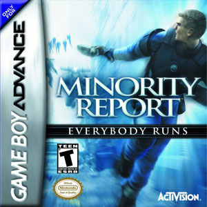 Carátula del juego Minority Report Everybody Runs (GBA)
