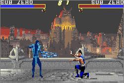 Pantallazo del juego online Mortal Kombat Advance (GBA)