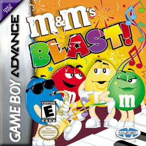 Carátula del juego M&M's Blast! (GBA)
