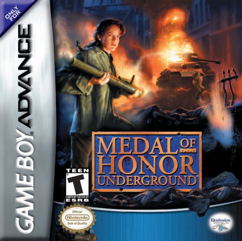 Carátula del juego Medal of Honor Underground (GBA)