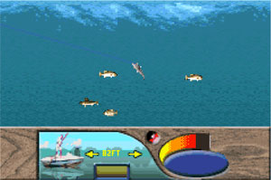 Pantallazo del juego online Monster! Bass Fishing (GBA)