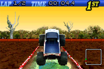 Pantallazo del juego online Monster Trucks (GBA)