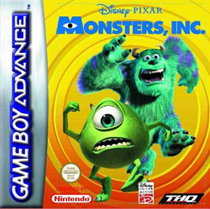 Carátula del juego Disney-Pixar's Monsters, Inc. (GBA)