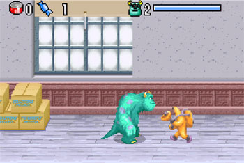 Pantallazo del juego online Disney-Pixar's Monsters, Inc. (GBA)