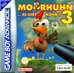 Carátula del juego Moorhen 3 Chicken Chase (GBA)