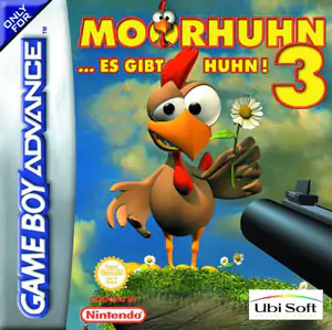 Portada de la descarga de Moorhen 3 Chicken Chase