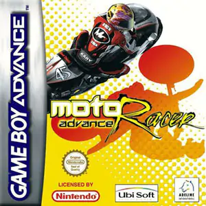 Portada de la descarga de Moto Racer Advance