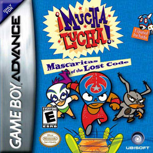 Carátula del juego Mucha Lucha! Mascaritas of the Lost Code (GBA)
