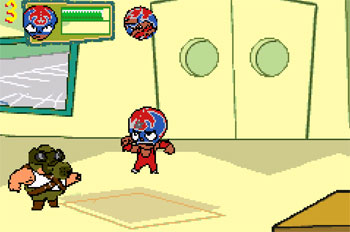 Pantallazo del juego online Mucha Lucha! Mascaritas of the Lost Code (GBA)