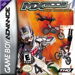 Carátula del juego MX 2002 Featuring Ricky Carmichael (GBA)