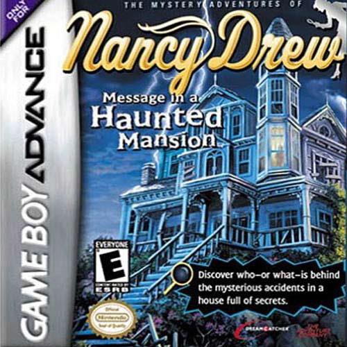 Carátula del juego Nancy Drew Message in a Haunted Mansion (GBA)