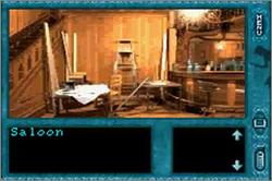 Pantallazo del juego online Nancy Drew Message in a Haunted Mansion (GBA)