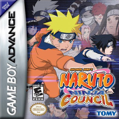 Carátula del juego Naruto Ninja Council (GBA)