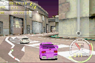 Pantallazo del juego online Need for Speed Carbon own the City (GBA)